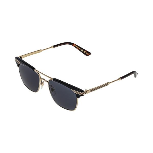 GUCCI グッチ サングラス メンズ スクエア型 ブラック GG0287S