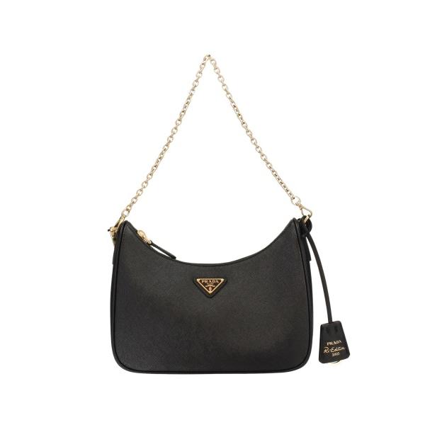 PRADA（プラダ） ショルダーバッグ レディース ブラック PRADA 1BH204