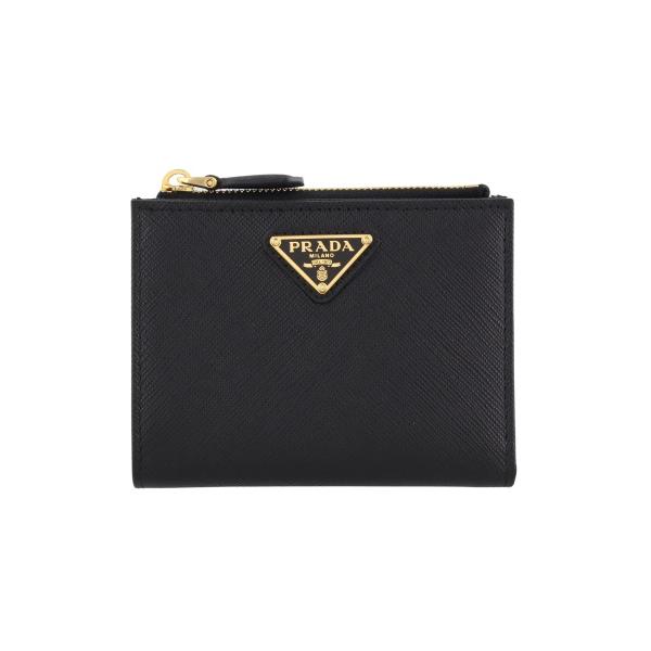 PRADA（プラダ） 二つ折り財布 レディース SAFFIANO TRIANGOLO 