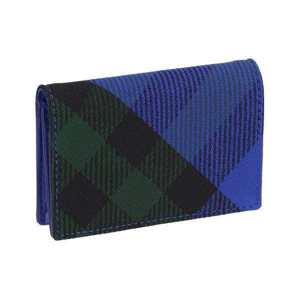 BURBERRY バーバリー カードケース 名刺入れ メンズ ブルー BURBERRY バーバリー カードケース 名刺入れ メンズ ブルー