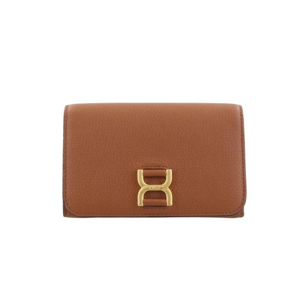 Chloe（クロエ） 三つ折り財布 レディース マーシー ブラウン CHLOE