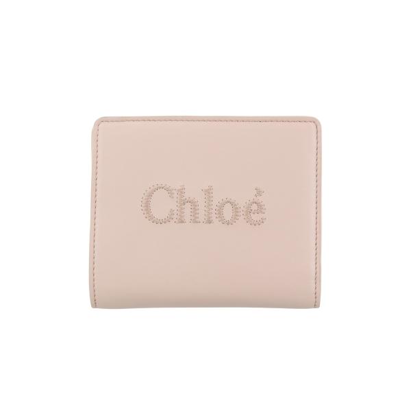 Chloe（クロエ） 二つ折り財布 レディース SENSE センス ピンク CHLOE