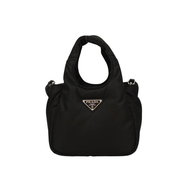 PRADA プラダ ハンドバッグ レディース TESSUTO SOFT ブラック PRADA プラダ ハンドバッグ レディース TESSUTO SOFT ブラック