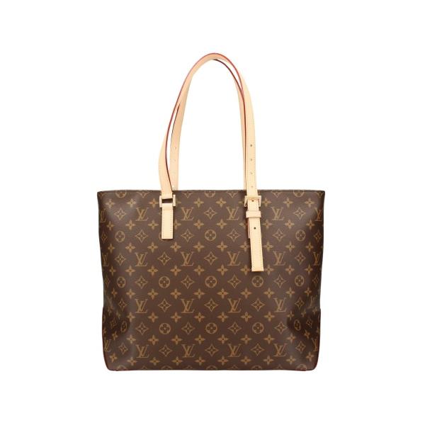 Louis Vuitton ブラウンレザートートバッグ ルイヴィトン トートバッグ レディース モノグラム メッゾ ブラウン