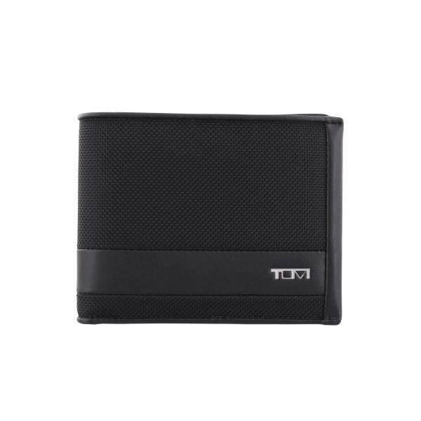 TUMI GLOBAL COIN WALLET BLACK 二つ折り財布【新品】 TUMI トゥミ 二つ折り財布 財布 メンズ GBL WALLET W COIN