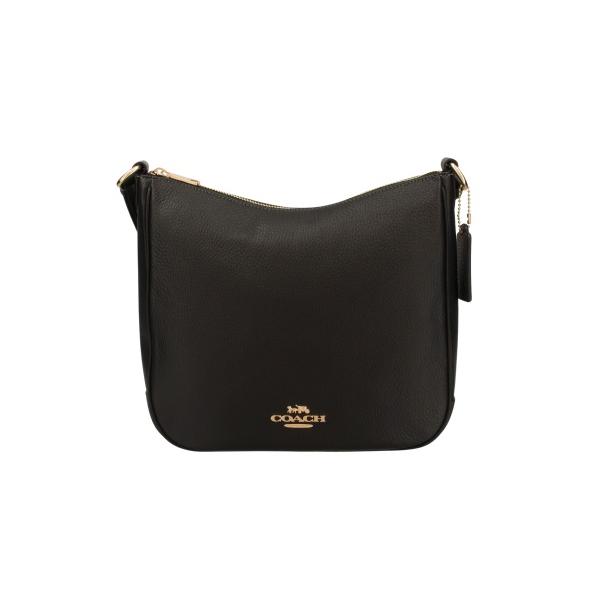 最終値下げ❗COACH　本革　ブラック　ショルダーバッグ　 未使用新品 コーチ アウトレット ショルダーバッグ レディース ブラック COACH