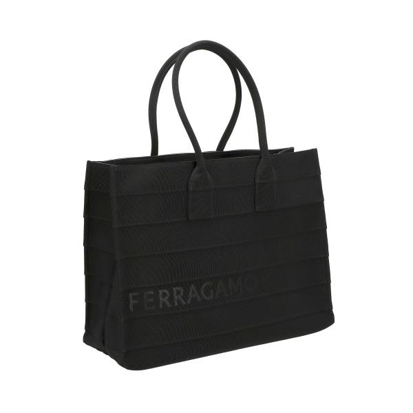 ほとけさま専用品 FERRAGAMO（フェラガモ） トートバッグ レディース ブラック FERRAGAMO