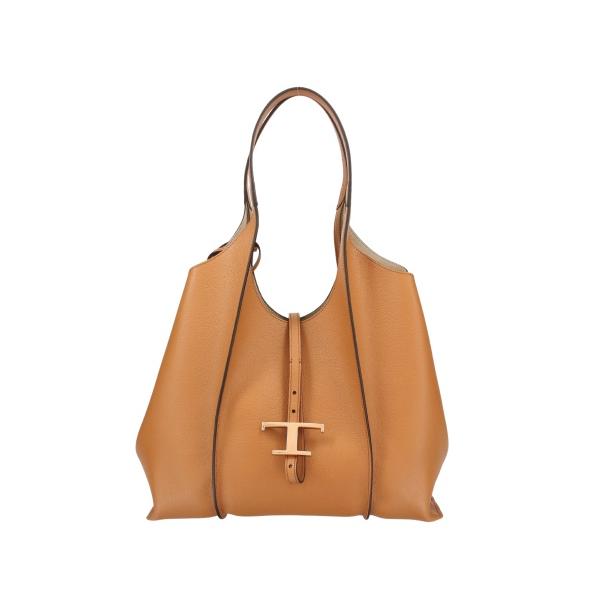 TOD'S トッズ ショルダーバッグ レディース T タイムレス レザー