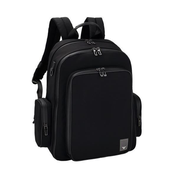 エンポリオアルマーニ EMPORIO ARMANI バッグ リュックサック バックパック EM000087-AF10430 UC001 メンズ ブラック バッグ ザック ブラ エンポリオアルマーニ バックパック リュックサック メンズ ブラック