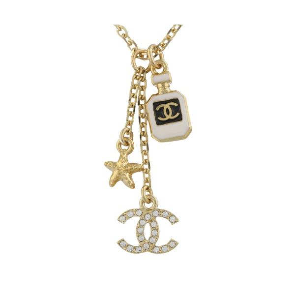 CHANEL シャネル ネックレス レディース ココマーク ABF056