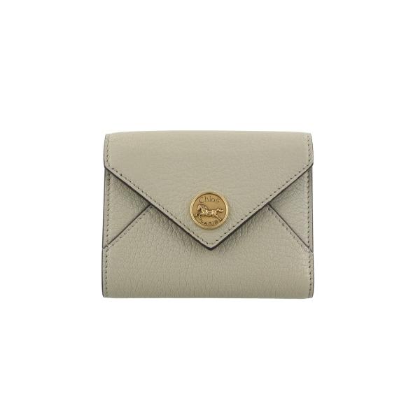 Chloé ベージュ 三つ折り財布 Chloe人気新作 三つ折り財布 関税込み Blushy Beige 正規品