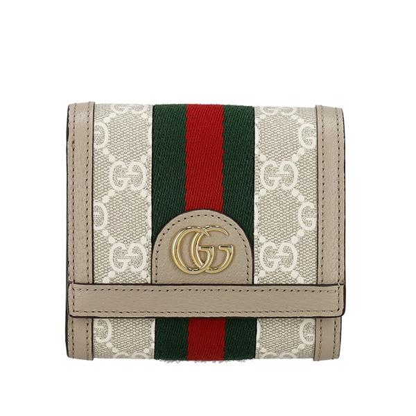 GUCCI（グッチ） 二つ折り財布 レディース オフィディア GG カード