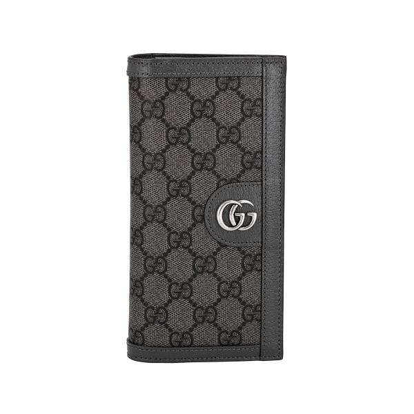 Gucci GGパターン グレー 長財布 Gucci GGパターン グレー 長財布