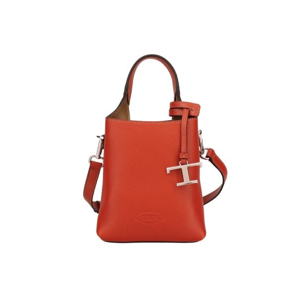 TOD'S（トッズ） ショルダーバッグ レディース Tタイムレス オレンジ