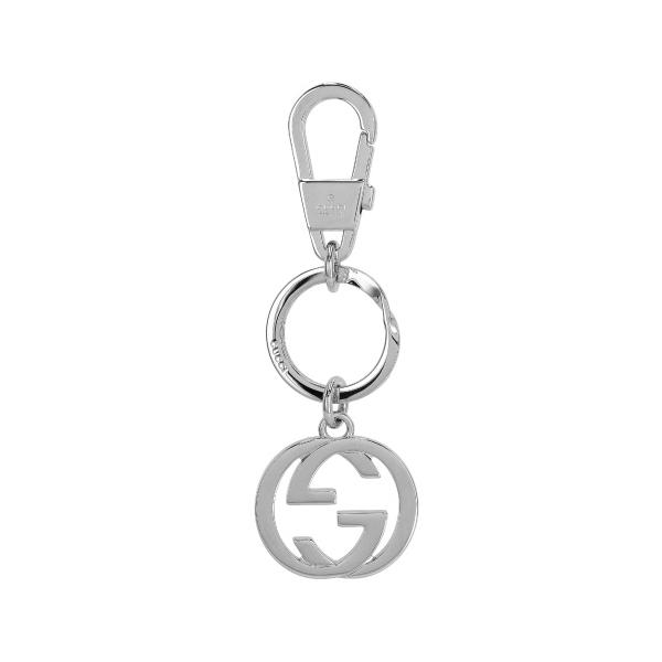 【GUCCI】 グッチ　チャーム　キーホルダー　キーリング　 シルバー GUCCI（グッチ） キーリング メンズ レディース シルバー GUCCI 817380