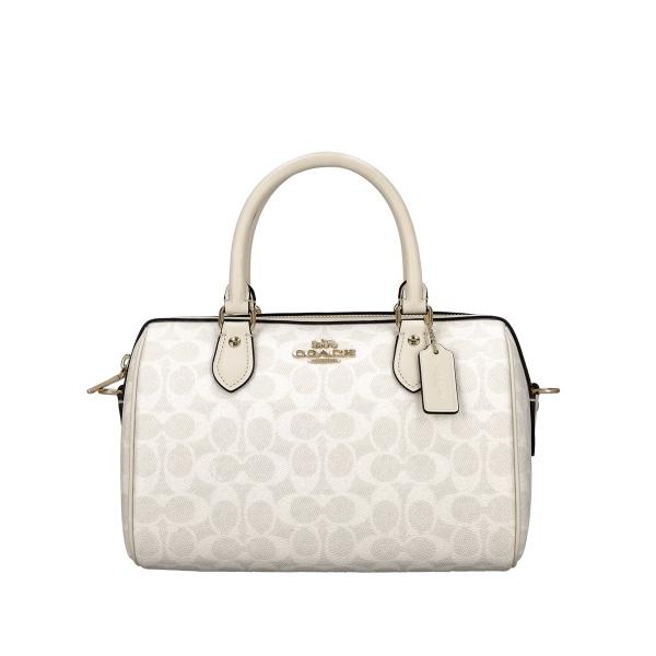 COACH　アーロンサッチェルバッグCV961　ホワイト/チョーク sekido_2500000275500