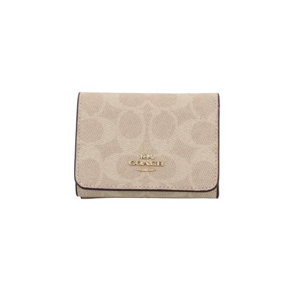 COACH（コーチ） アウトレット 三つ折り財布 レディース シグネチャー
