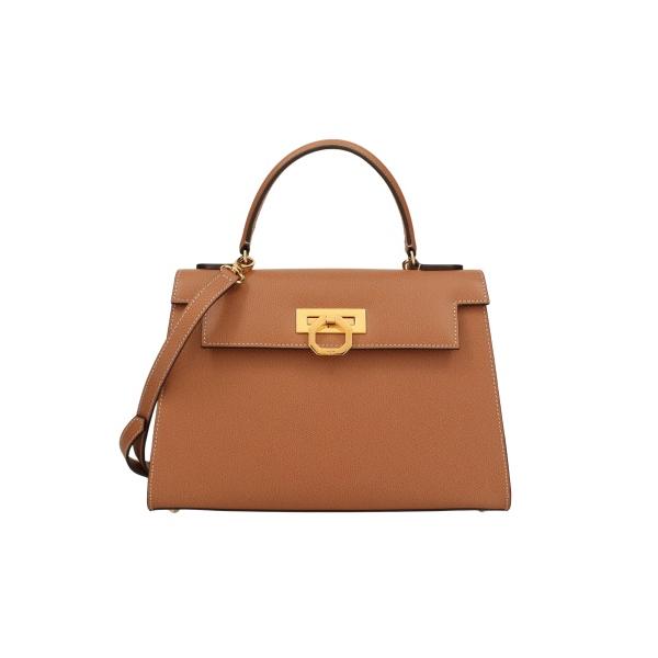 CARBOTTI（カルボッティ） ハンドバッグ レディース ELENA ブラウン