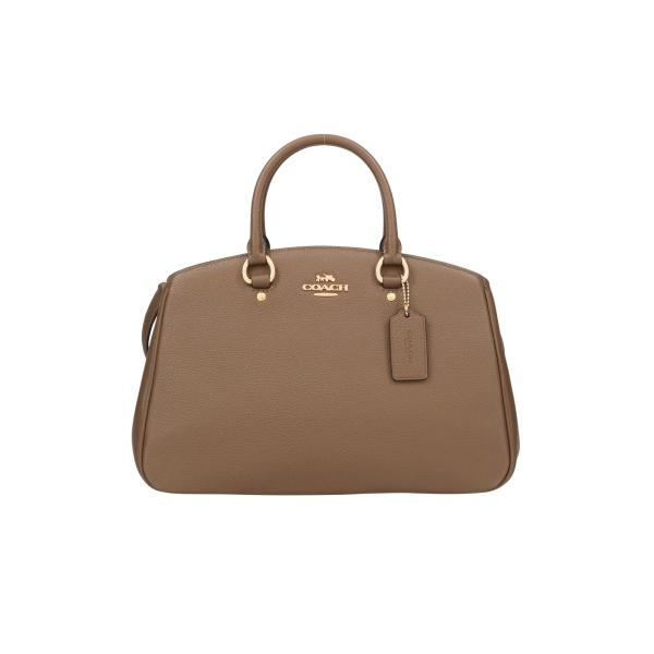 極美品 COACH ハンドバッグ オプアート ブラウン 馬車ロゴ 14305 COACH コーチ マディソン オプアート マギー 14305｜Yahoo!フリマ（旧