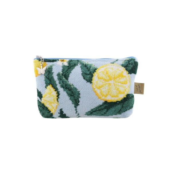 feiler（フェイラー） ポーチ レディース ブルー FEILER M4 LEMONS AND