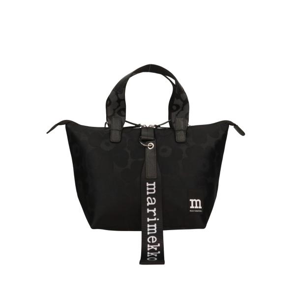 【美品✨】marimekko マリメッコ ショルダーバッグ レザー ブラック marimekko（マリメッコ） ショルダーバッグ レディース TOTE S UNIKKO