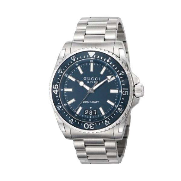 GUCCI（グッチ） 腕時計 メンズ DIVE ブルー YA136203 : GINZA