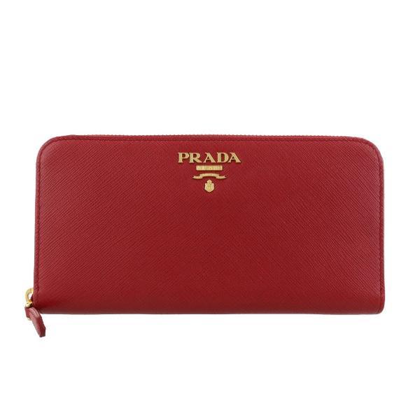 PRADA（プラダ） 長財布 レディース レッド 1ML506 QWA F068Z FUOCO