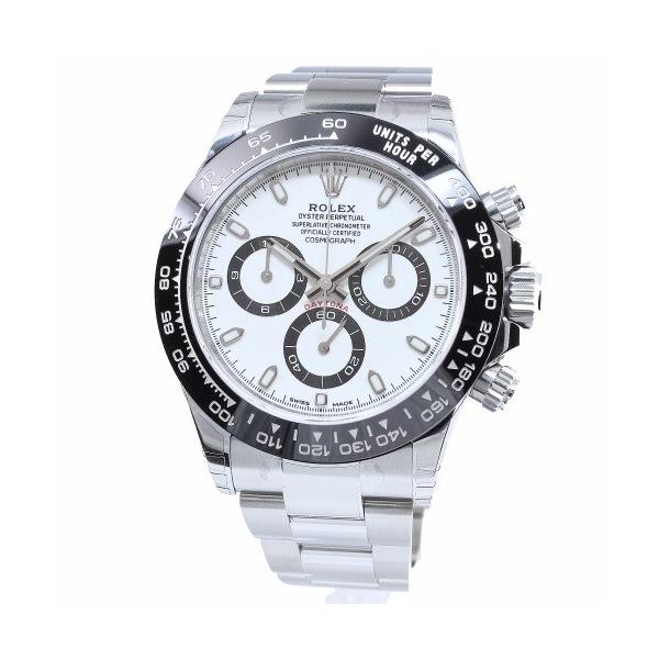 新品未使用　デイトナ　パンダ　ロゴ メッキタイプ　掛け時計 ROLEX（ロレックス） デイトナ 116500LN ホワイト : GINZA LoveLove