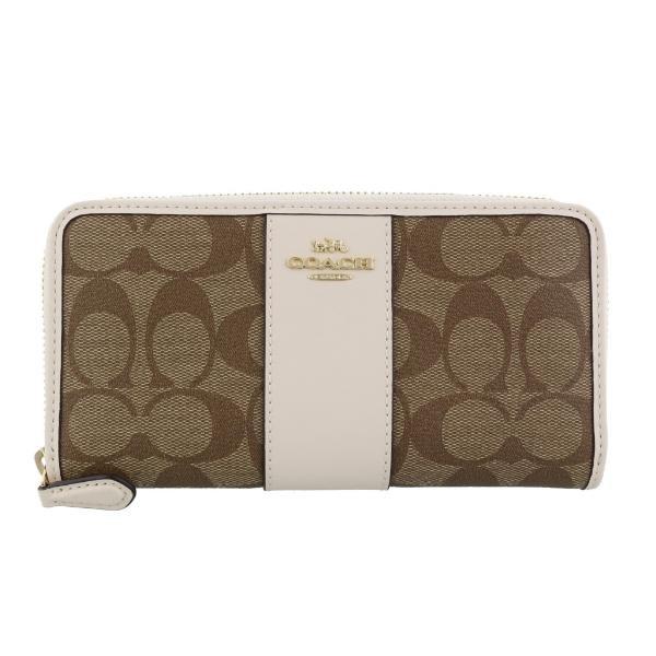 Coach Outlet コーチ アウトレット 長財布 レディース カーキ チョーク F Imdj8 Ginza Lovelove 通販 Yahoo ショッピング