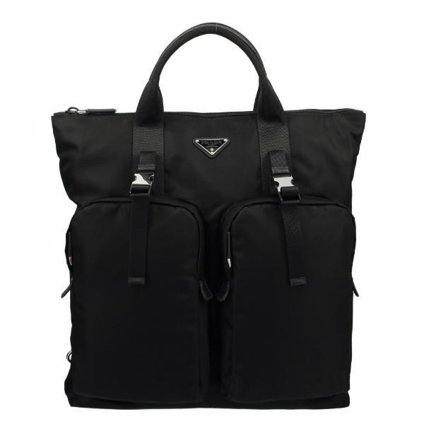 Prada プラダ トートバッグ メンズ ブラック 2vg053 973 F0002 Nero Ginza Lovelove 通販 Yahoo ショッピング