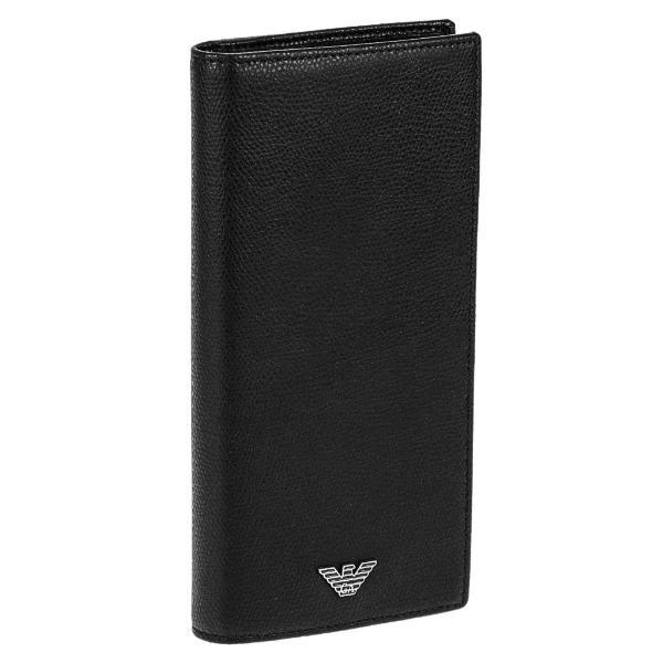 EMPORIO ARMANI エンポリオアルマーニ 長財布 メンズ ブラック Y4R256 