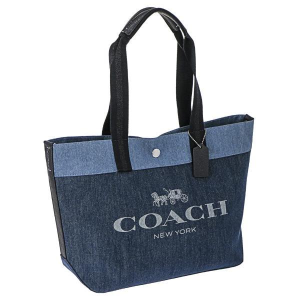 COACH（コーチ） アウトレット トートバッグ レディース デニム 91131 