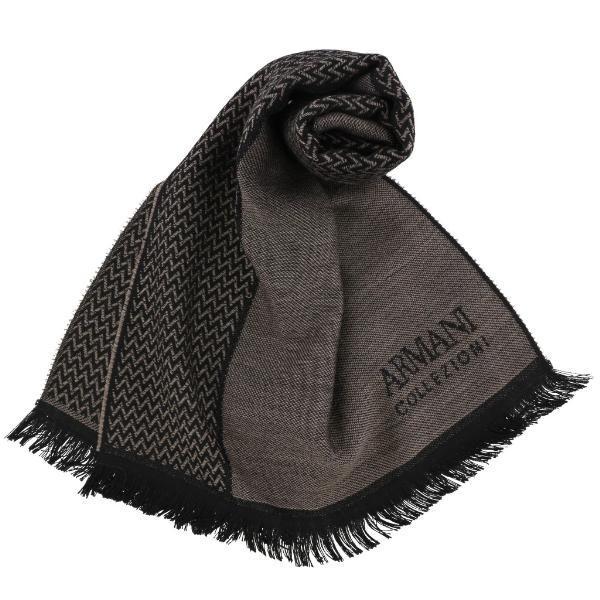 Armani Collezioni アルマーニコレツォーニ マフラー メンズ ブラウン 3a002 Ginza Lovelove 通販 Yahoo ショッピング