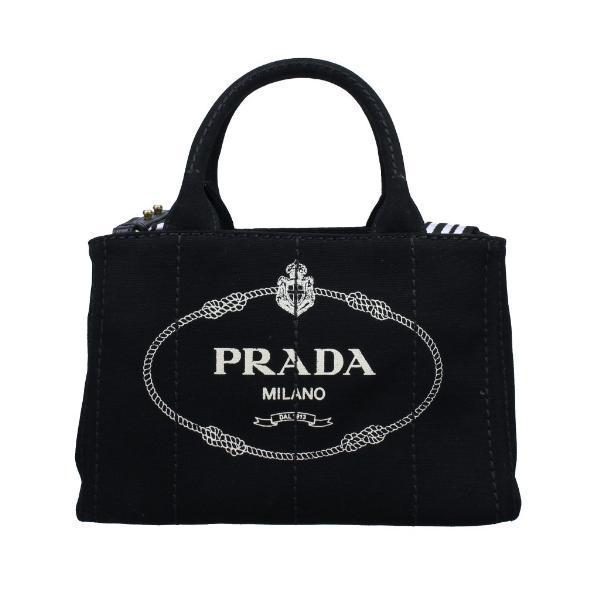PRADA（プラダ） トートバッグ レディース カナパ ブラック 1BG439 V