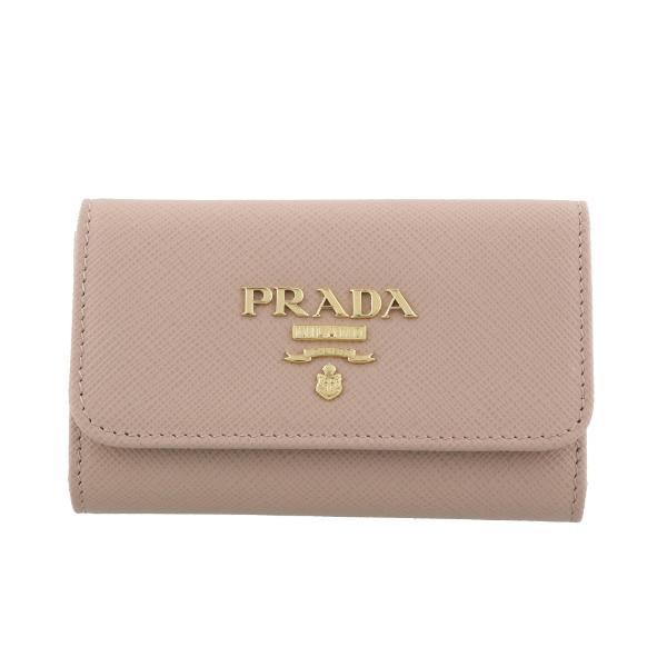 PRADA（プラダ） キーケース レディース ピンクベージュ 1PG004 QWA 