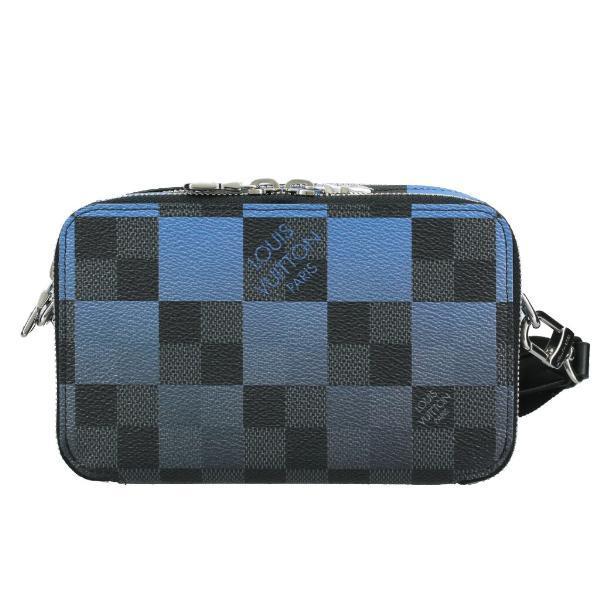 Louis Vuitton ルイヴィトン ショルダーバッグ メンズ ダミエ グラフィット ブルー N Ginza Lovelove 通販 Yahoo ショッピング