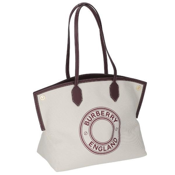 バーバリー BURBERRY トートバッグ レディース 8037378 NAT/GARNET