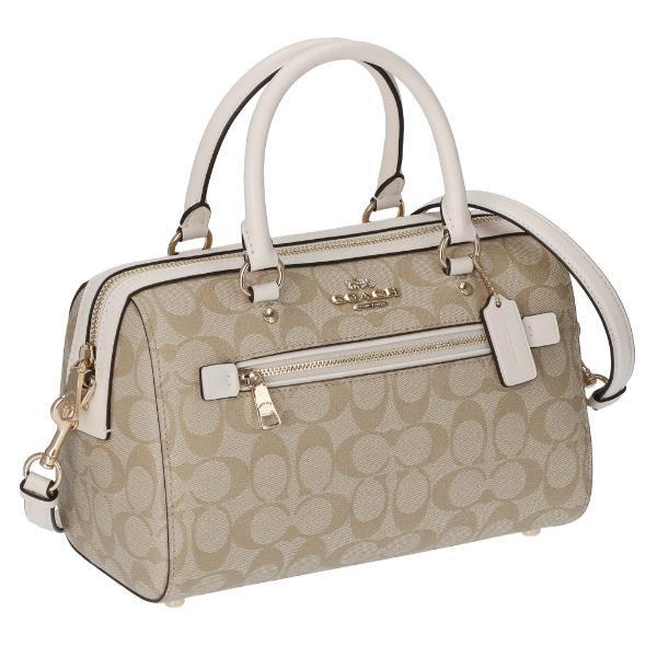 COACH コーチ アウトレット ショルダーバッグ レディース ライトカーキ  