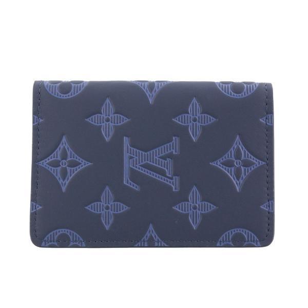 LOUIS VUITTON ルイヴィトン 名刺入れ モノグラム・シャドウ  