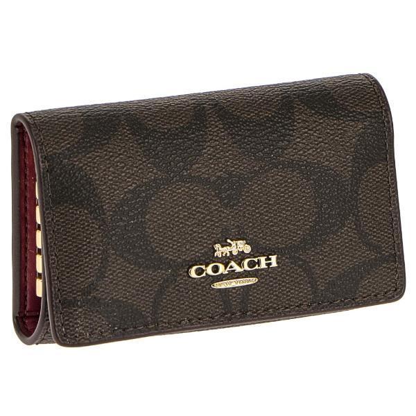 COACH（コーチ） アウトレット キーケース レディース ブラウン