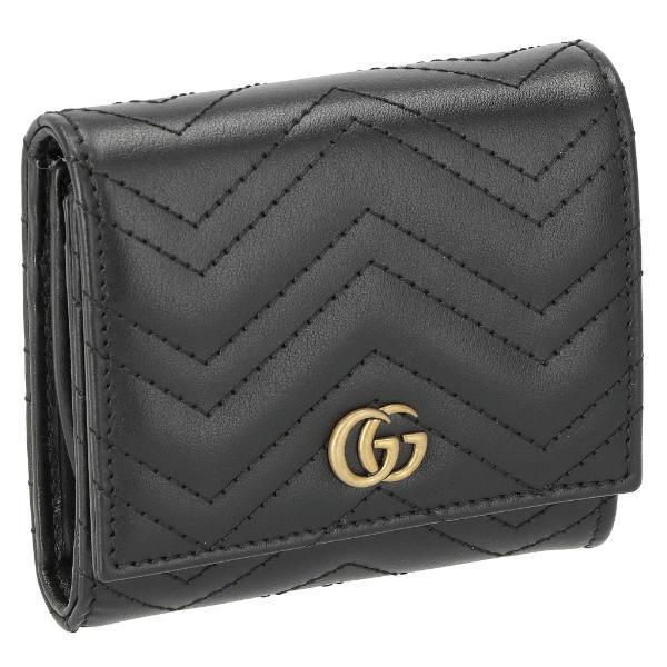 グッチ(GUCCI) GGマーモント(GG Marmont) レディース二つ折り財布