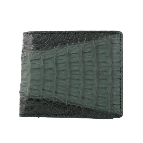 RODANIA（ロダニア） 二つ折り財布 メンズ カイマンワニ キプロス