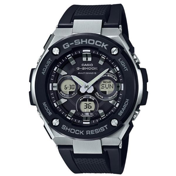 JVI CASIO rv Y G-SHOCK G-STEEL GVbN GX`[ GST-W300-1AJF 