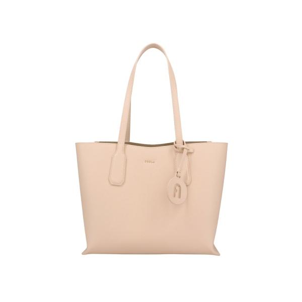 【良品】FURLA フルラ　ベージュ　旅行　本革　ボストンバッグ　トートバッグ フルラ トートバッグ レディース クラシック レザー ショルダー