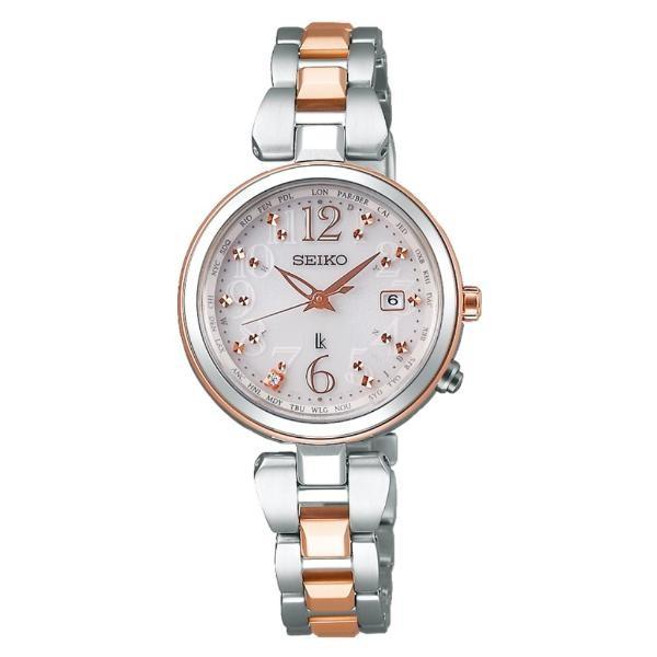 SEIKO LUKIA SSVW048 電波ソーラー レディース腕時計 ルキア SEIKO（セイコー） 腕時計 レディース LUKIA SSQV048 ルキア : GINZA