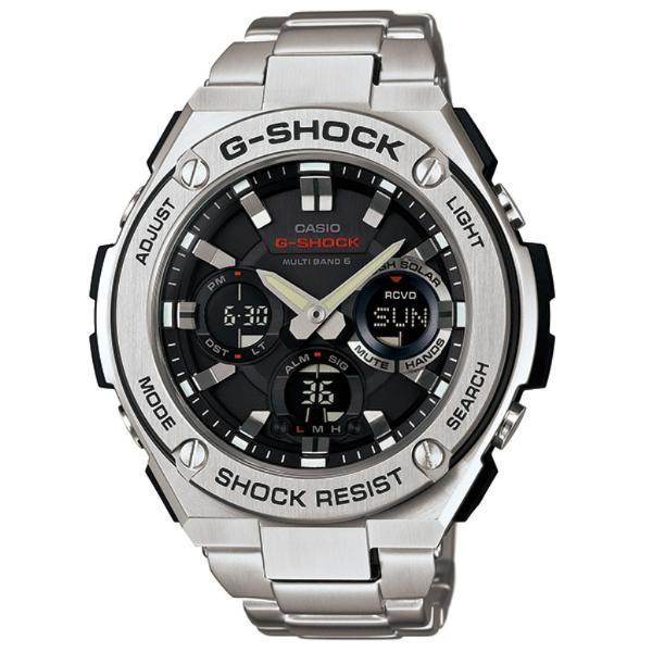 �J�V�I CASIO �r���v �����Y G-SHOCK G-STEEL G�V���b�N G�X�`�[�� GST-W110D-1AJF ����