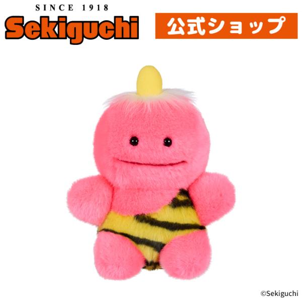 セキグチ　ピカポン　ぬいぐるみ　ピンク、ブルー、イエロー　三体セット セキグチ ピカポン ぬいぐるみ ピンク、ブルー、イエロー 三体