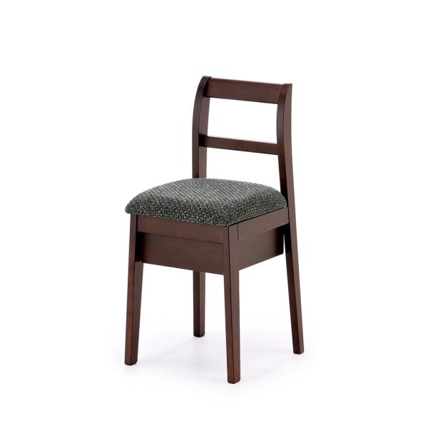 ドレッサー用　椅子 関本家具装芸 ドレッサー用椅子 タイプE 収納付き 買い替え 4色