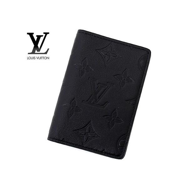 LOUIS VUITTON LV POCKET ORGANIZER MONOGRAM BLACK M61696 ( 7.5cm x