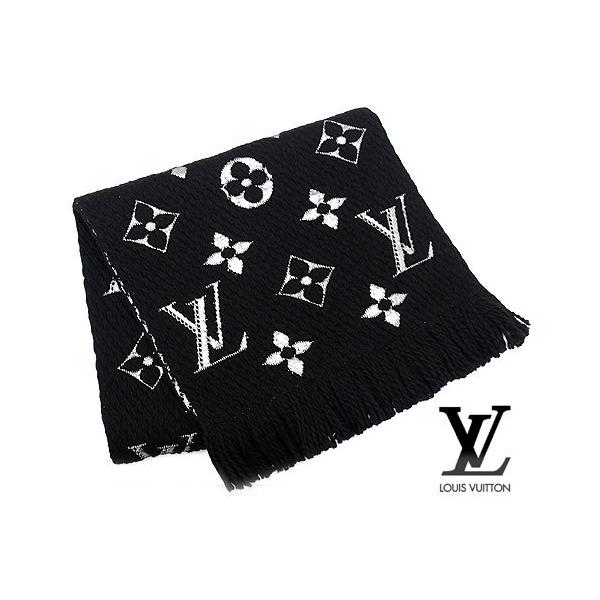雑誌で紹介された ルイヴィトン ロゴマニア ブラックシルバー マフラー ショール Elnidal Com